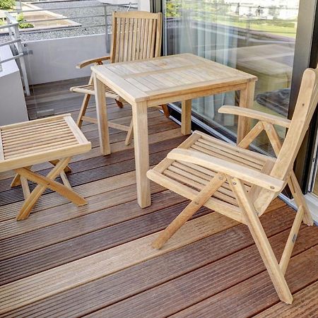 Fewo1846 Intermar - Strandbude - Studioapartment Mit Balkon Und Meerblick Глюксбург Экстерьер фото
