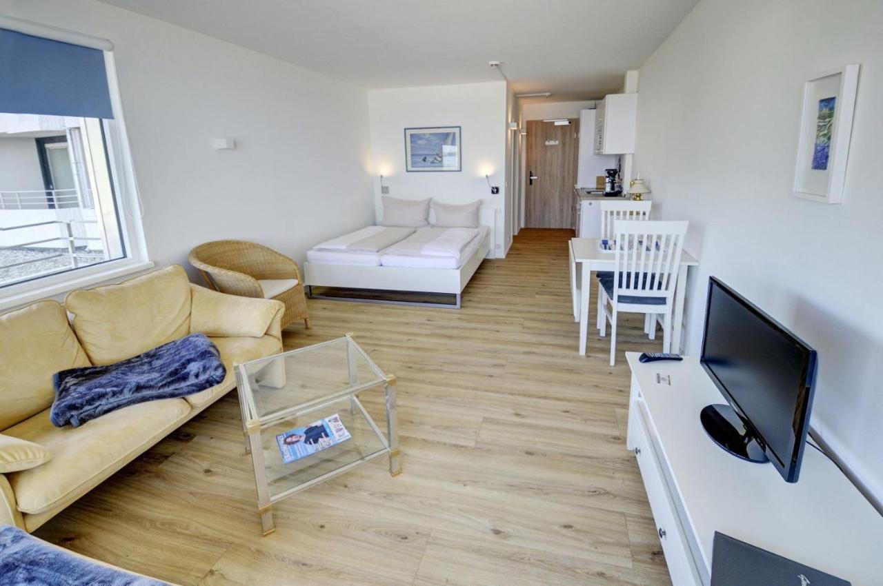 Fewo1846 Intermar - Strandbude - Studioapartment Mit Balkon Und Meerblick Глюксбург Экстерьер фото
