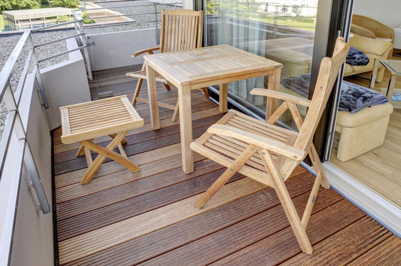 Fewo1846 Intermar - Strandbude - Studioapartment Mit Balkon Und Meerblick Глюксбург Экстерьер фото